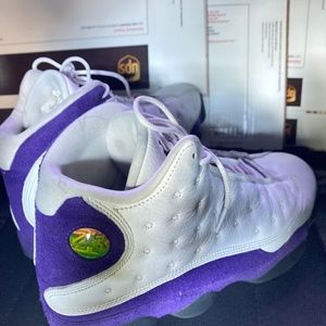 Jordan 13 Retro Lakers 2019.